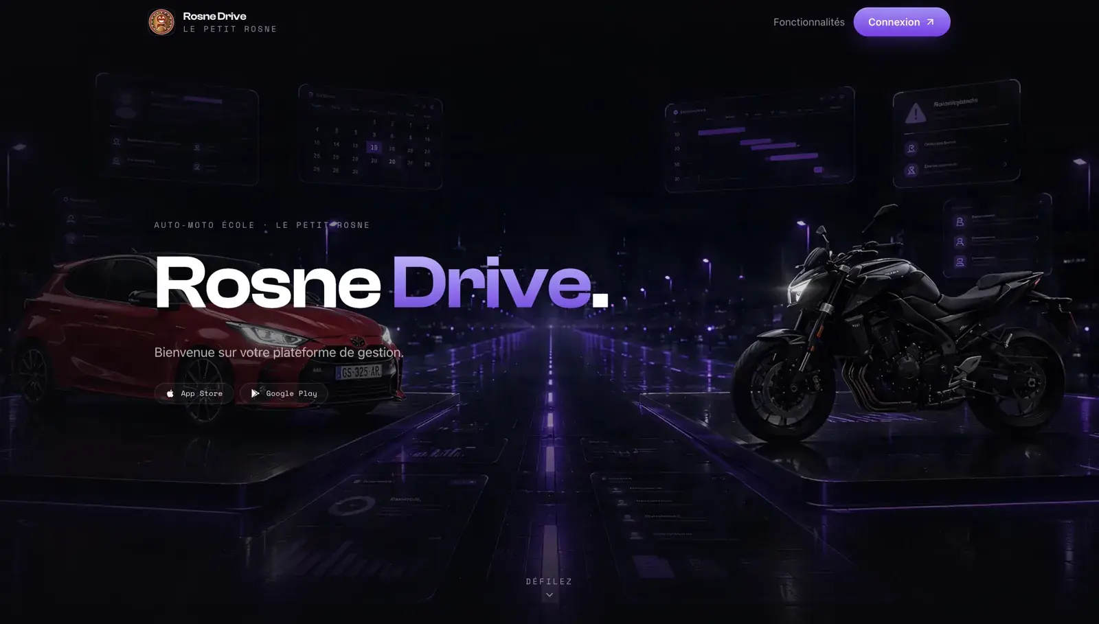 Aperçu du projet Rosne Drive